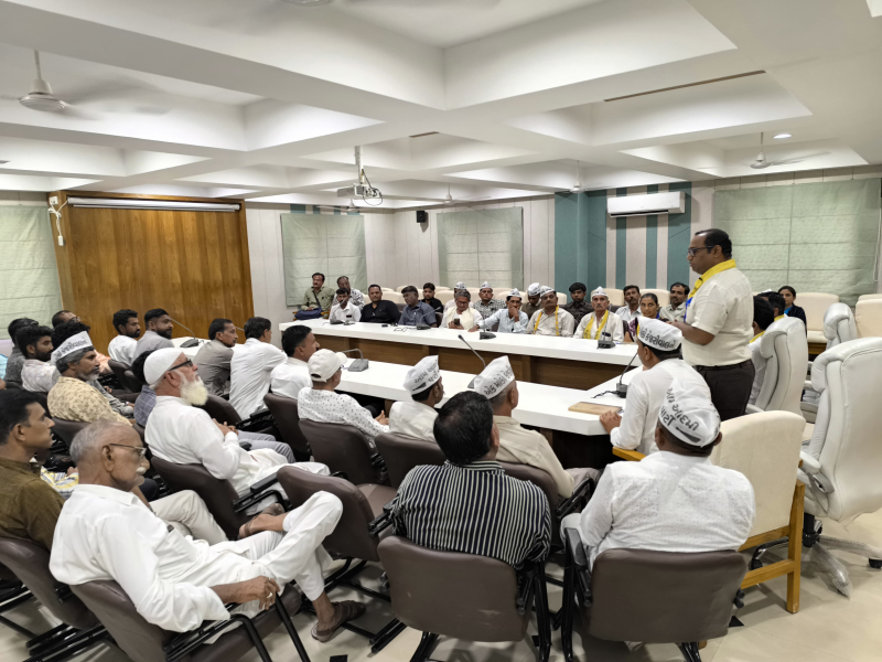 આમ આદમી પાર્ટીની બોટાદમાં મિશન વિસ્તાર કાર્યક્રમ હેઠળ મહત્વપૂર્ણ બેઠક યોજાઈ ગુજરાતના તમામ 55000 બુથો પર નિયુક્તિ કરાશે મોટી સંખ્યામાં કાર્યકર્તાઓ હાજર રહ્યા