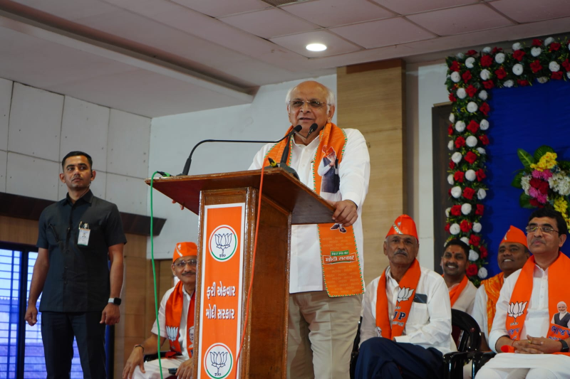 સીએમ ભુપેન્દ્ર પટેલનો લોકસભા ચૂંટણી  પ્રચાર , ભારતીય જનતા પાર્ટીના કર્મઠ કાર્યકર્તાઓ સાથે સંવાદ સાધ્યો ઉદ્યોગજગત માટે અત્યંત પ્રોત્સાહક વાતાવરણ ઉભું થયું  