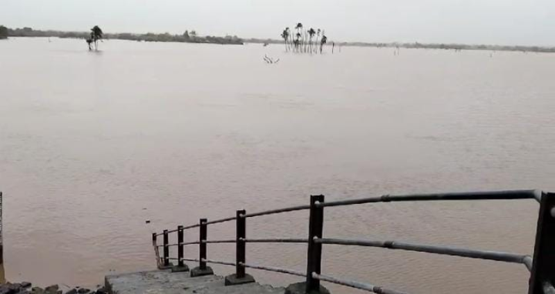 જૂનાગઢ જિલ્લામાં બે દિવસથી મેઘરાજા રમઝટ ગીર ઉપરવાસમાં ભારે વરસાદને કારણે માળીયા હાટીનાના ભાખરવડ ડેમમાં પાણીની આવક વધી ડેમ 90% સુધી ભરાયો 