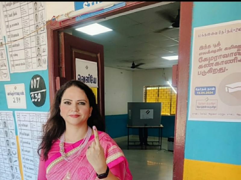 લોકસભા ઇલેક્શનના પ્રથમ તબક્કાનું બપોર સુધીમાં સૌથી વધુ મતદાન ત્રિપુરામાં 53.04% નોંધાયું હતું. જ્યારે સૌથી ઓછું મતદાન 29.91% લક્ષદ્વીપમાં નોંધાયું 