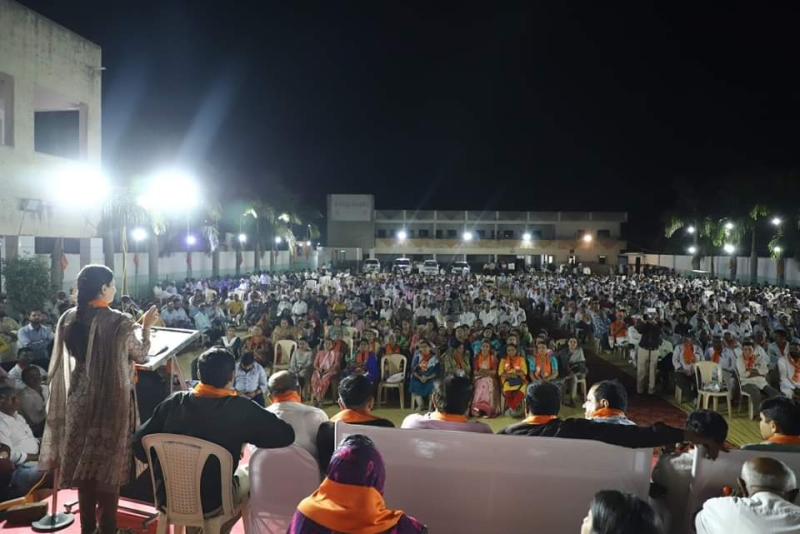 જામનગર લોકસભામાં ભાજપના  ઉમેદવાર પૂનમ બહેન માડમને જનતાનું પ્રચંડ સમર્થન 