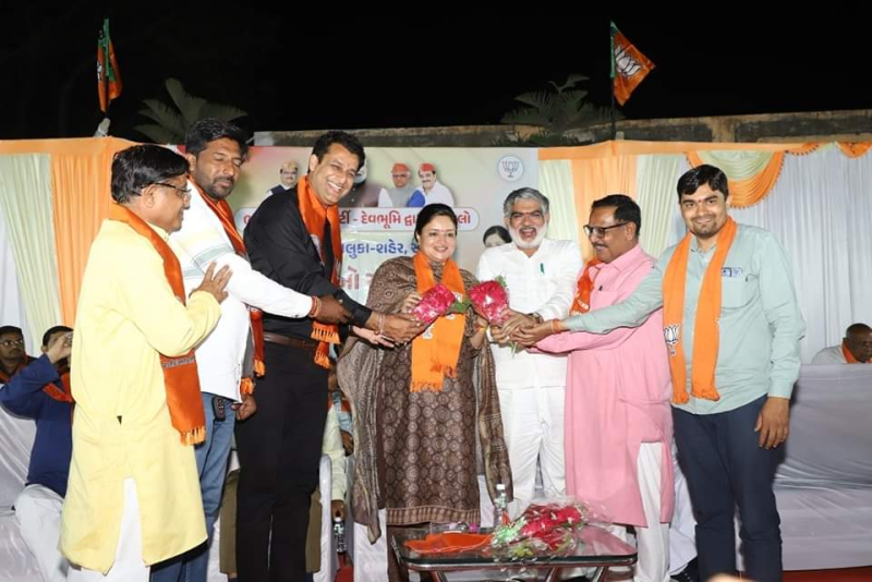 જામનગર લોકસભામાં ભાજપના  ઉમેદવાર પૂનમ બહેન માડમને જનતાનું પ્રચંડ સમર્થન 