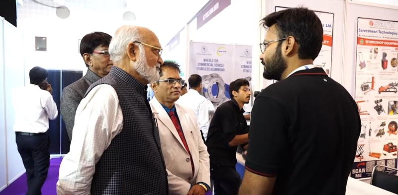 ગાંધીનગરના મહાત્મા મંદિર ખાતે ત્રિદિવસીય ટ્રક ટ્રેલર અને ટાયર એક્સ્પોની 8મી એડિશનનું આયોજન કરવામાં આવ્યું MSME દ્વારા પણ સપોર્ટ કરવામાં આવેલ 