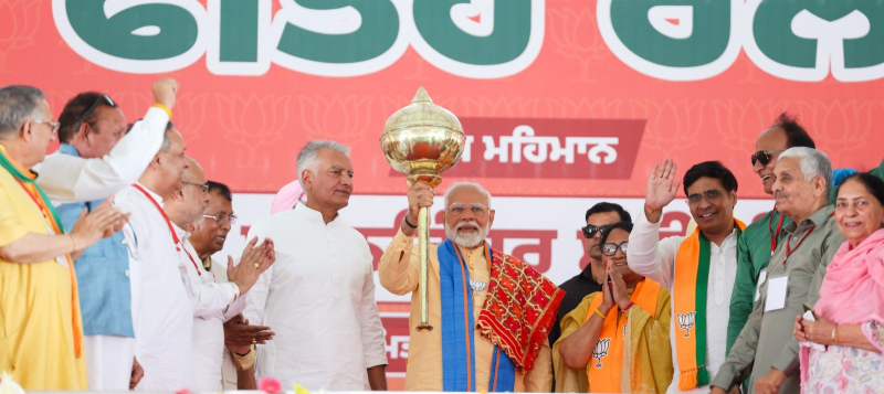 પીએમ મોદી એ કહ્યું પંજાબ આપણા ગુરુઓની પવિત્ર ભૂમિ ,આગામી 125 દિવસનો રોડમેપ તૈયાર ,અયોધ્યામાં રામ જન્મસ્થળની પ્રથમ લડાઈ શીખોએ જ લડી હતી 
