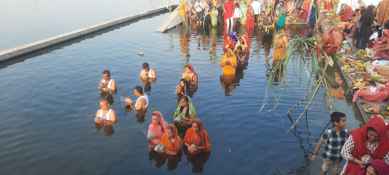 અમદાવાદનાં નિકોલ વિસ્તારમાં શ્રી મારૂતી સેવા સમિતિ ટ્રસ્ટ દ્રારા પંચમવર્ષ છઠ્ઠ મહાપર્વ ઉત્સવની ઉમંગભેર ઉજવણી કરવામાં આવી.