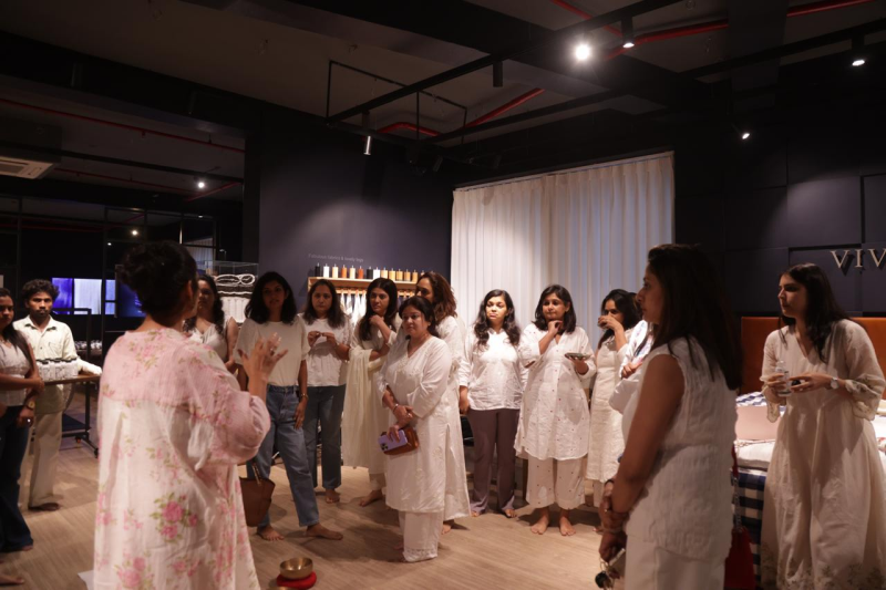 Hestan Ahmedabad ખાતે CIIના યંગ ઈન્ડિયન્સ અમદાવાદ ચેપ્ટર માટે સ્લીપ સપા અને સાઉન્ડ હેયલીનગ સેશન                                    