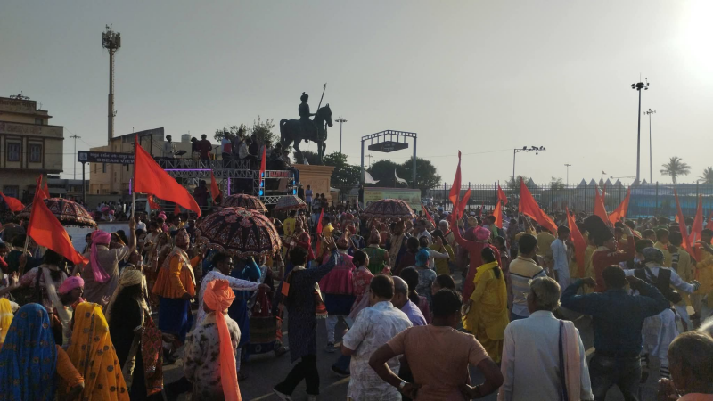 પ્રભાસ ક્ષેત્ર હરિહરની ભૂમિ એવા પ્રથમ જ્યોર્તિલીંગ સોમનાથ મહાદેવના સાન્નિધ્યમાં યોજાયો પ્રભાસોત્સવ.                       