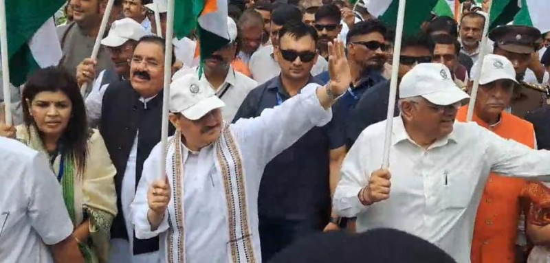 રાજકોટ મહાનગર પાલિકા દ્વારા તિરંગાયાત્રાનું આયોજન સ્વાતંત્ર દિવસની ઉજવણીના ભાગરૂપે આખું રાજકોટ શહેર દેશભક્તિના રંગમાં રંગાયું 